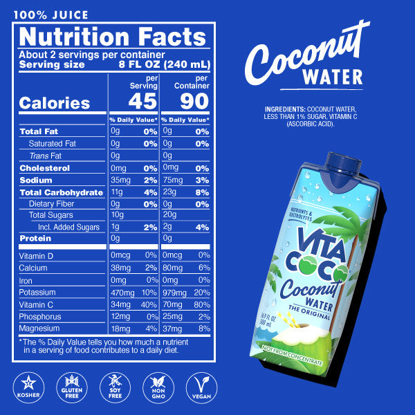 Vita Coco Pure Coconut Water (12x500 ML)